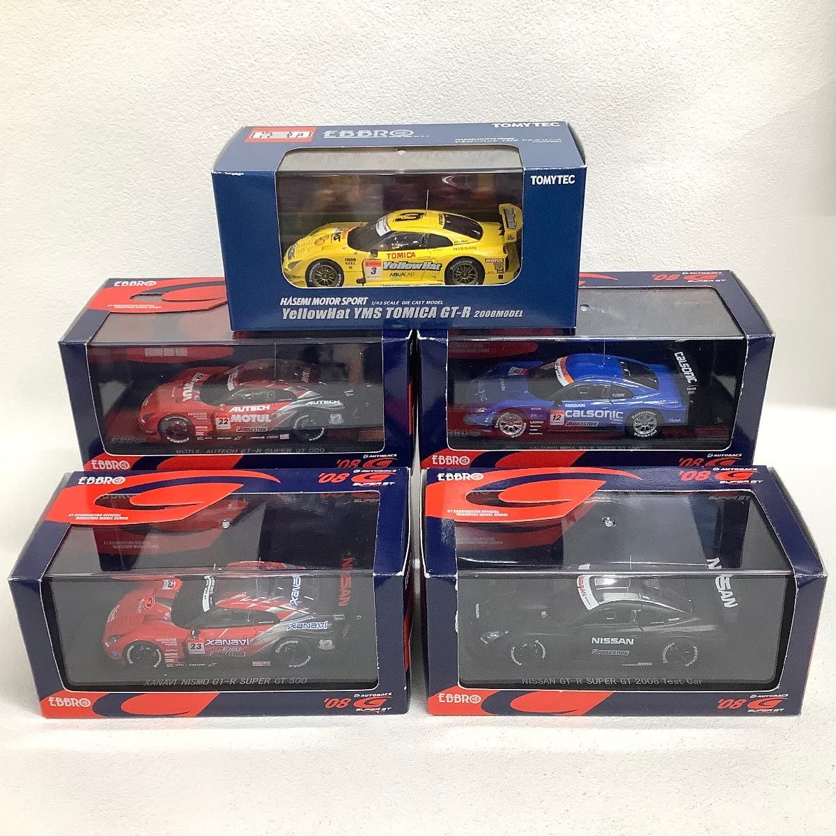 EBBRO GT ASSOCIATION ミニカー 3台セット エブロ1/43 日産スカイラインGT-R 三台セット - メルカリ
